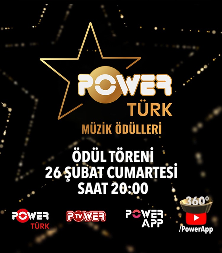PowerTürk Müzik Ödülleri Sahiplerini Buluyor