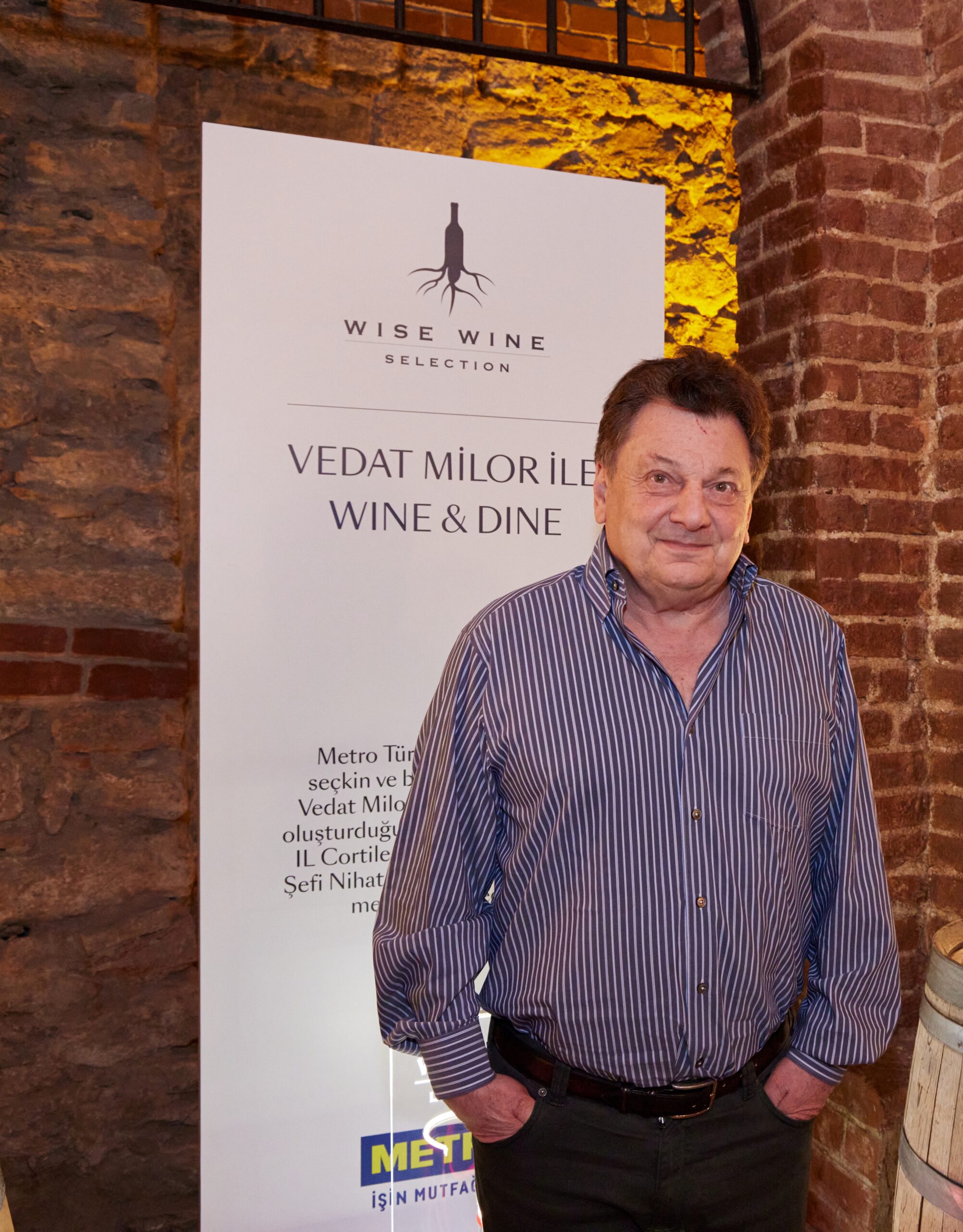 Metro Türkiye’nin Vedat Milor danışmanlığında oluşturduğu Wise Wine Selection seçkisi, gastronomi tutkunlarını biraraya getirdi