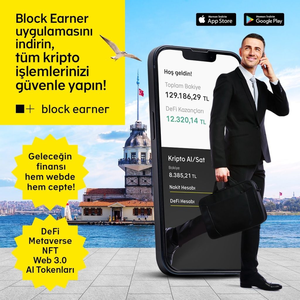 Block Earner mobil uygulaması yayında: Kripto varlıklarda hızlı, kolay ve güvenli işlemler 3