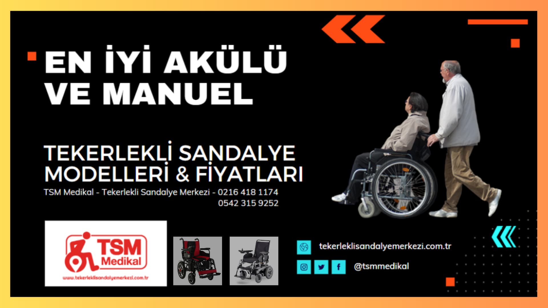 Akülü Tekerlekli Sandalye Satışı – TSM Medikal 1
